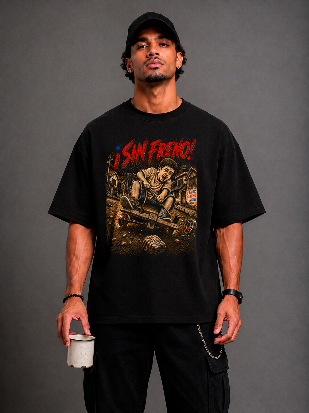 SIN FRENO! | Oversized T-Shirt