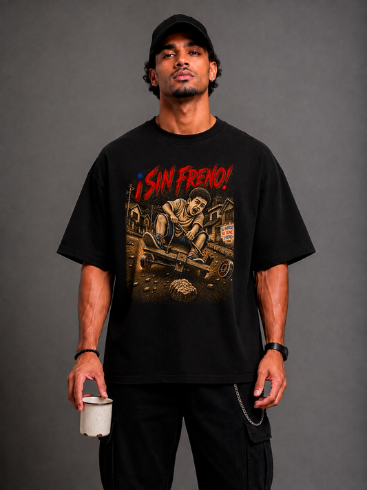 SIN FRENO! | Oversized T-Shirt