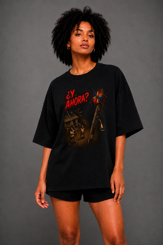 Y AHORA! | Oversized T-Shirt