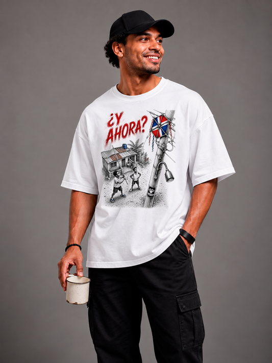 Y AHORA | Oversized T-Shirt