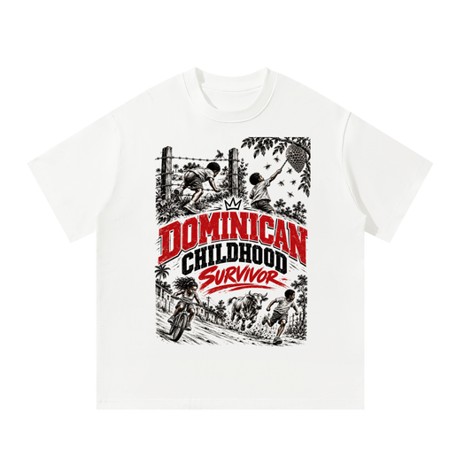 Dominican Childhood Survivor | Oversized T-Shirt